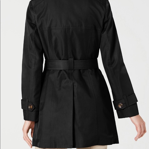 Brand new London Fog hooded Double collar belted trench coat - Picture 8 of 8